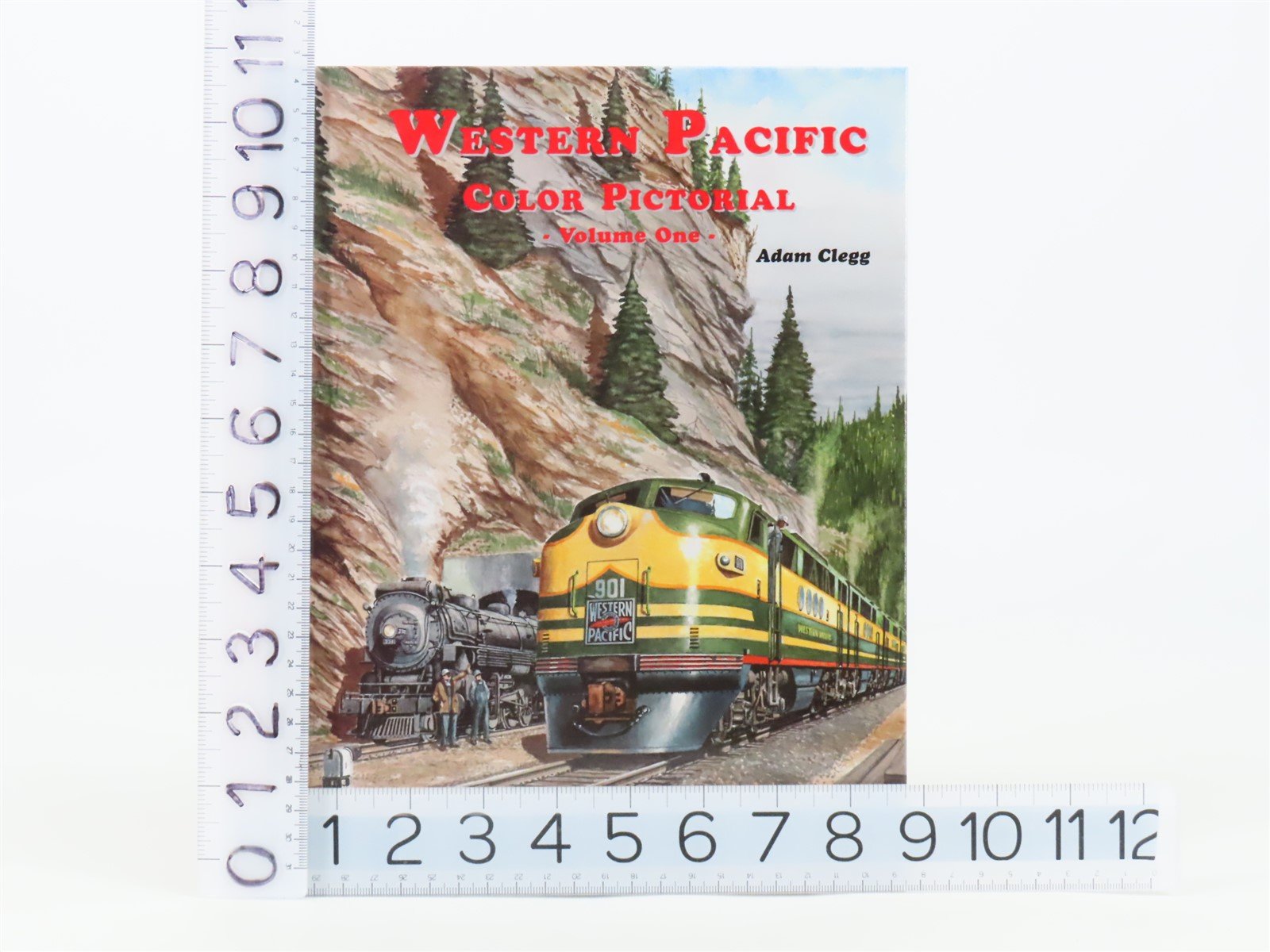 Western Pacific Color Pictorial Volume One by Adam Clegg ©2001 HC Book