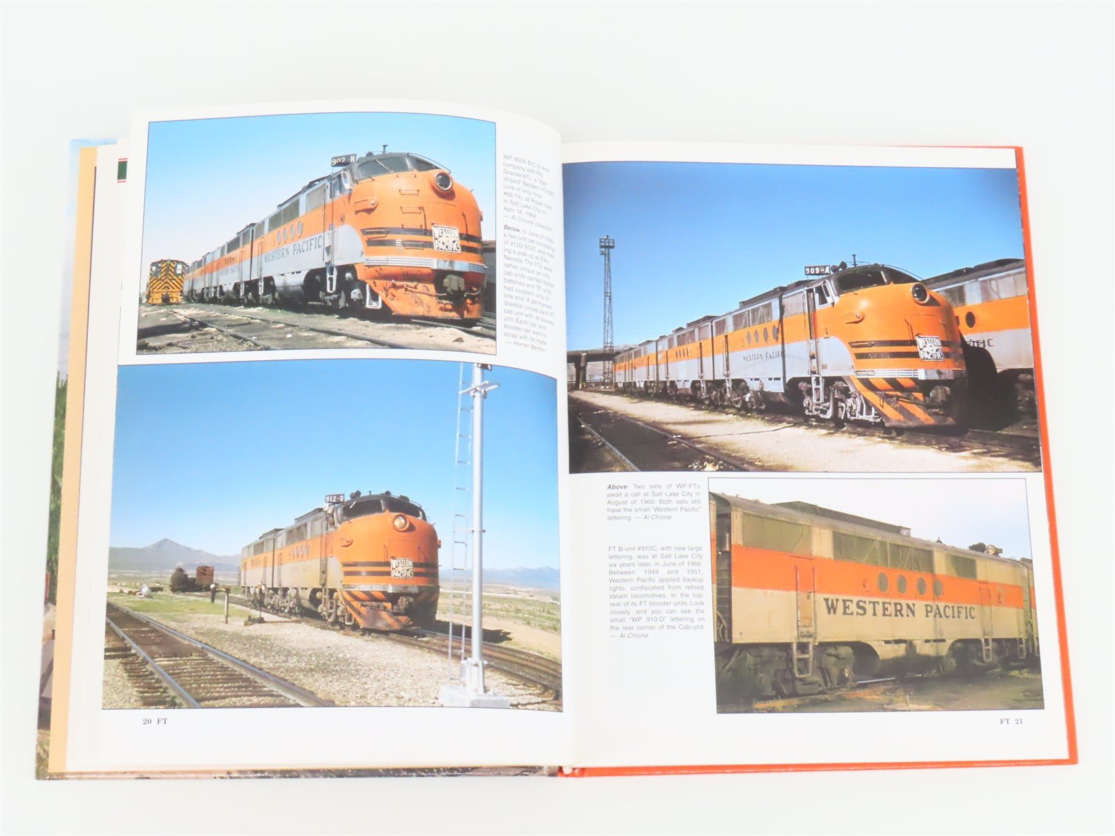 Western Pacific Color Pictorial Volume One by Adam Clegg ©2001 HC Book
