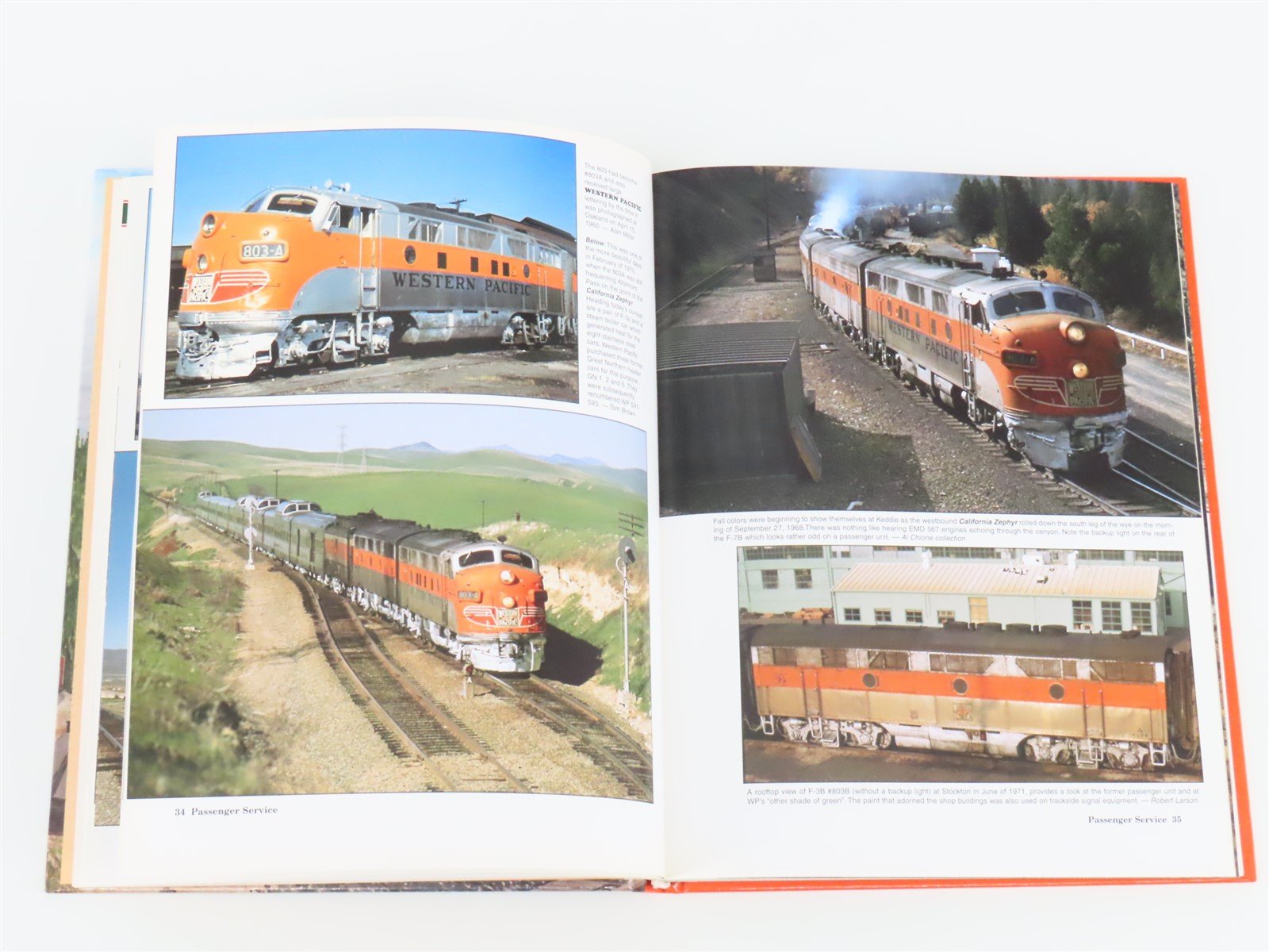 Western Pacific Color Pictorial Volume One by Adam Clegg ©2001 HC Book