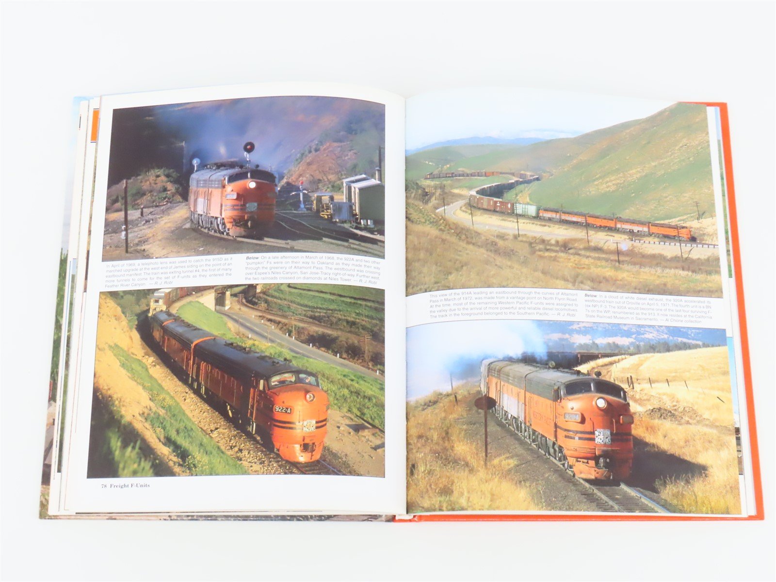 Western Pacific Color Pictorial Volume One by Adam Clegg ©2001 HC Book
