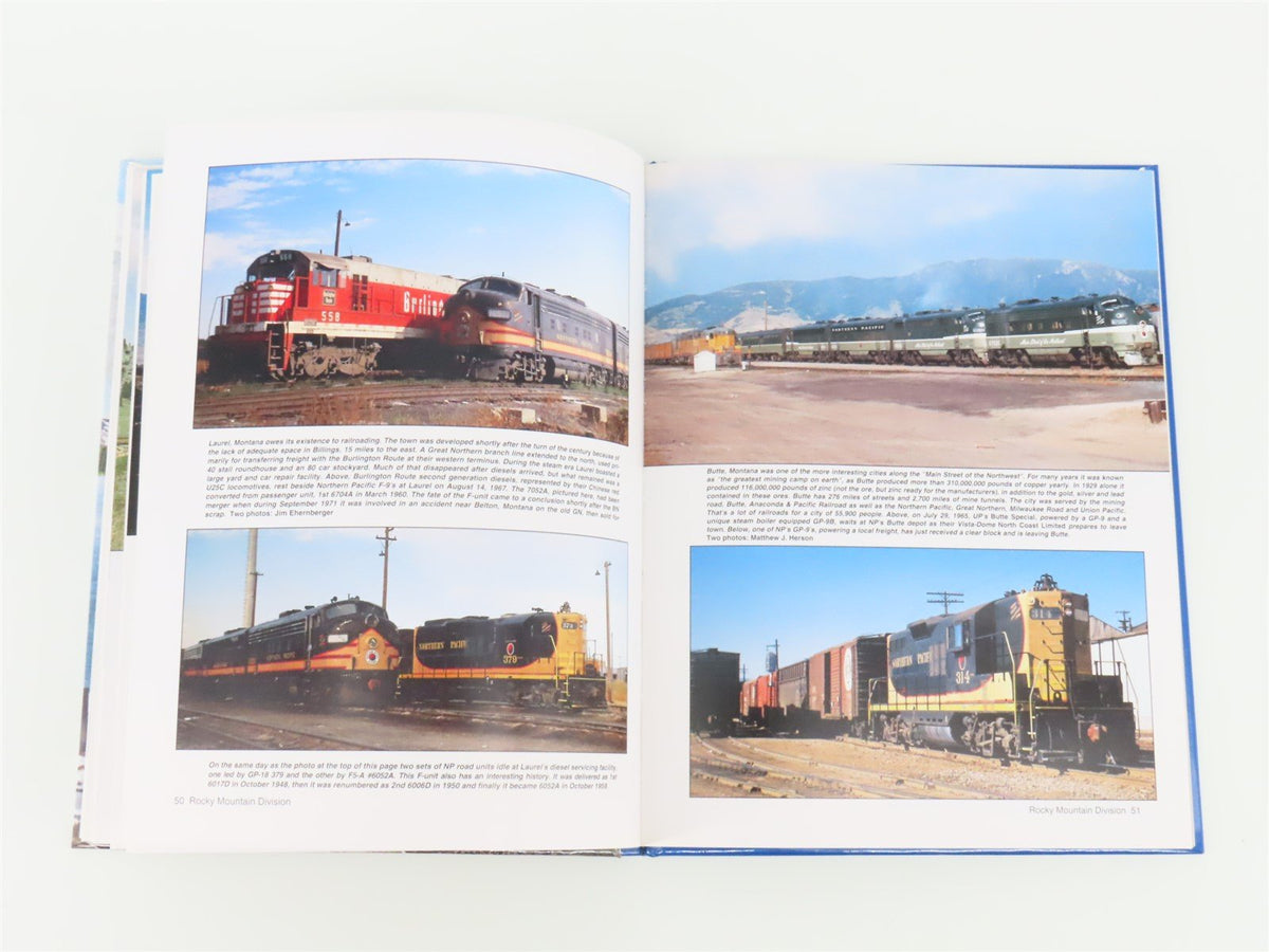 Northern Pacific Color Pictorial Volume 2 by Joseph W. Shine ©1995 HC Book