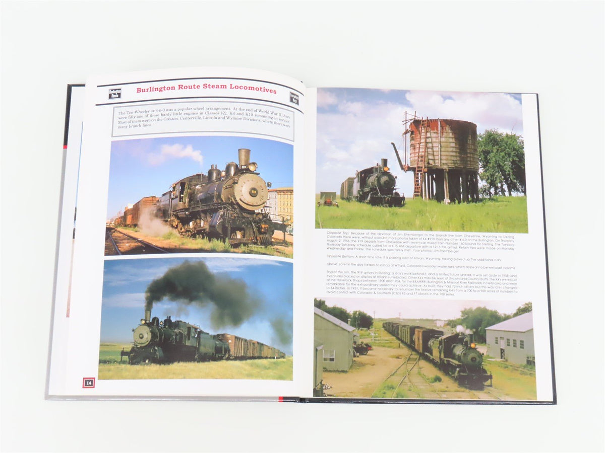 Burlington Route Color Pictorial Volume 1 by Alfred J.J. Holck ©1994 HC Book