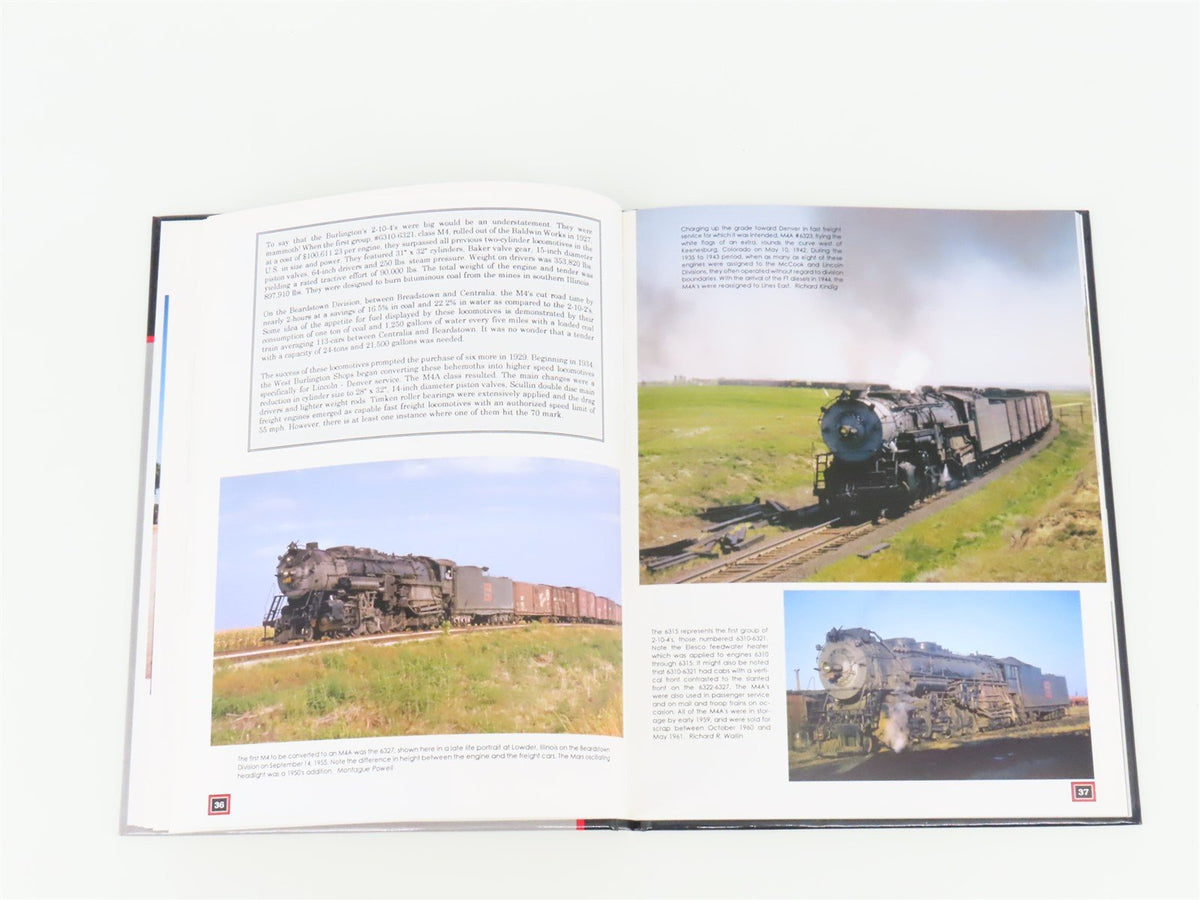 Burlington Route Color Pictorial Volume 1 by Alfred J.J. Holck ©1994 HC Book