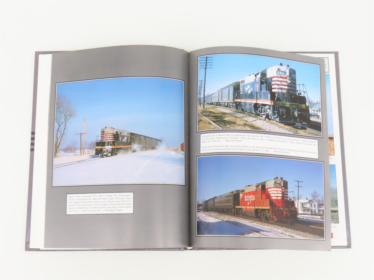 Burlington Route Color Pictorial Volume 2 by Alfred J.J. Holck ©1994 HC Book