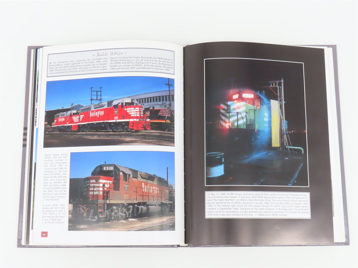 Burlington Route Color Pictorial Volume 2 by Alfred J.J. Holck ©1994 HC Book