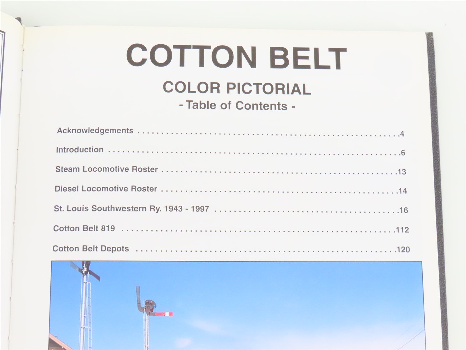 Cotton Belt Color Pictorial by Steve Allen Goen HC Book