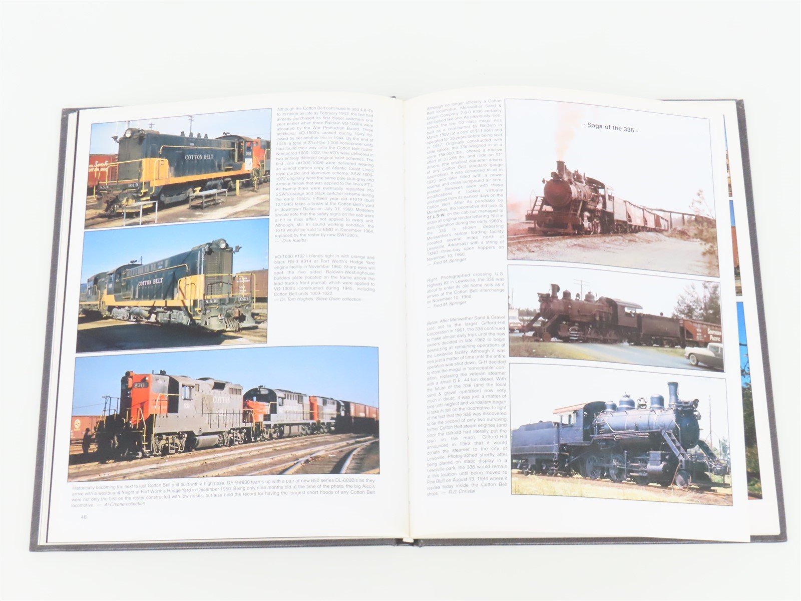 Cotton Belt Color Pictorial by Steve Allen Goen HC Book