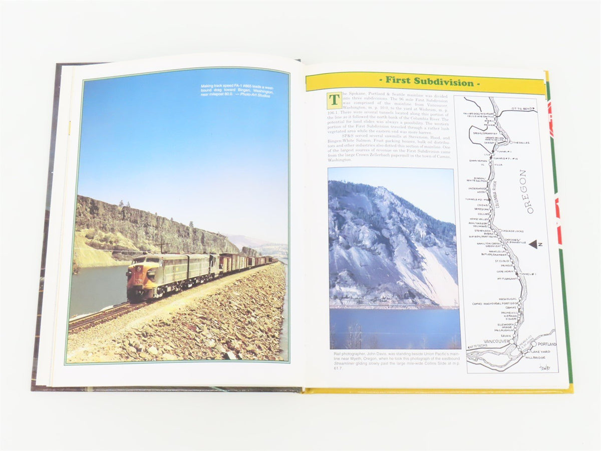 Spokane Portland &amp; Seattle Ry. Color Pictorial by Todd Schwenk HC Book
