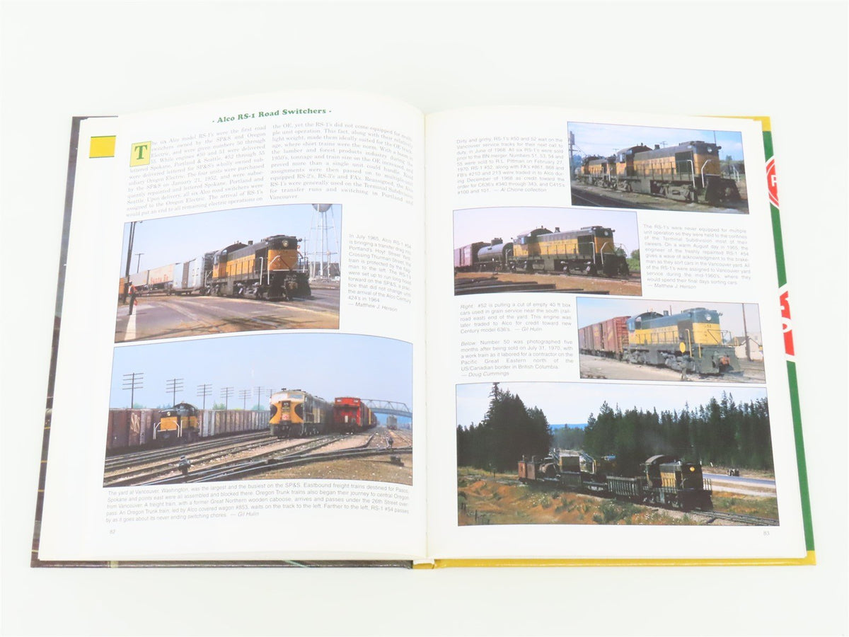 Spokane Portland &amp; Seattle Ry. Color Pictorial by Todd Schwenk HC Book