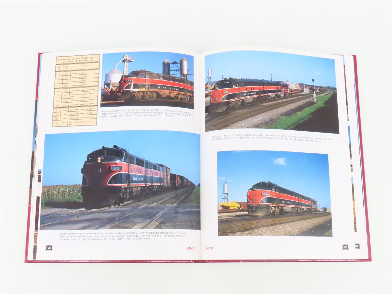 Rock Island Color Pictorial Volume 1 by Louis A. Marre ©1994 HC Book