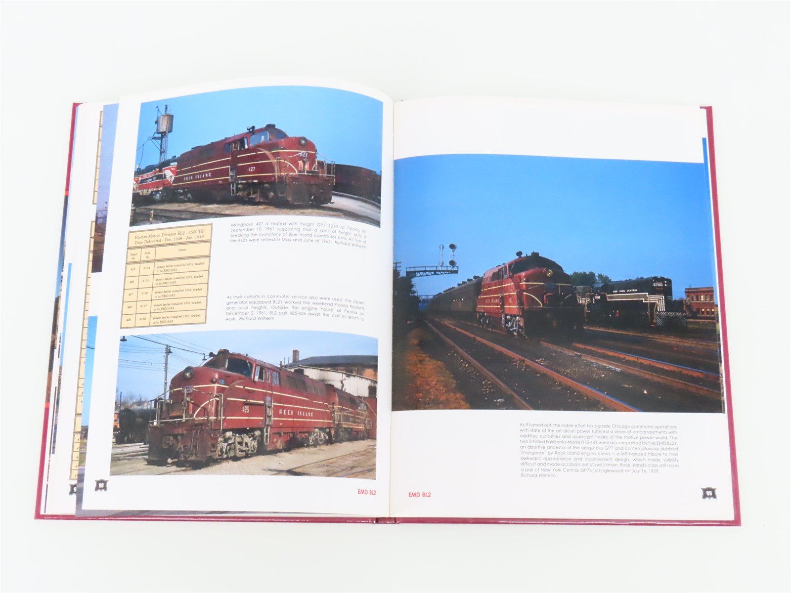 Rock Island Color Pictorial Volume 1 by Louis A. Marre ©1994 HC Book