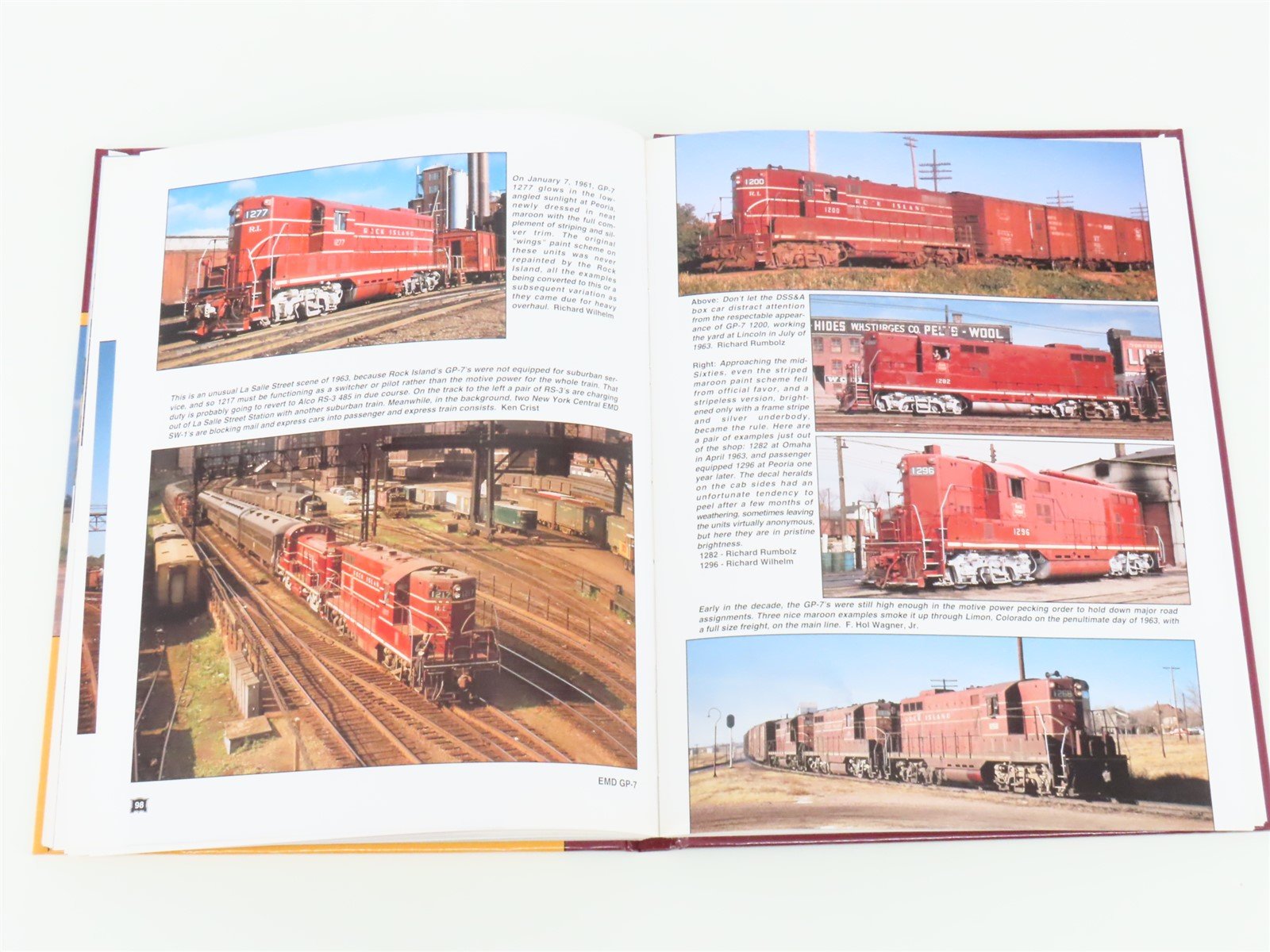 Rock Island Color Pictorial Volume 2 by Louis A. Marre ©1996 HC Book