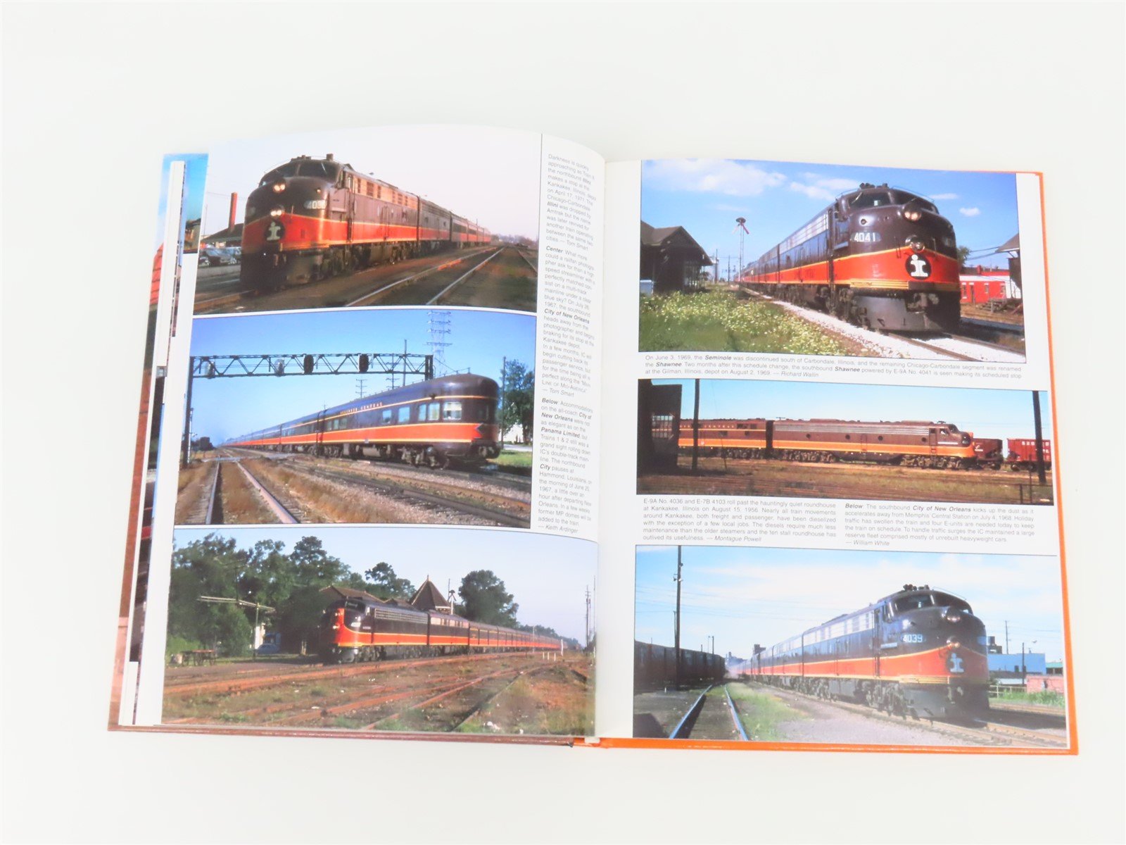 Illinois Central Color Pictorial V. One Passenger Service by Downey ©2002 HC Bk