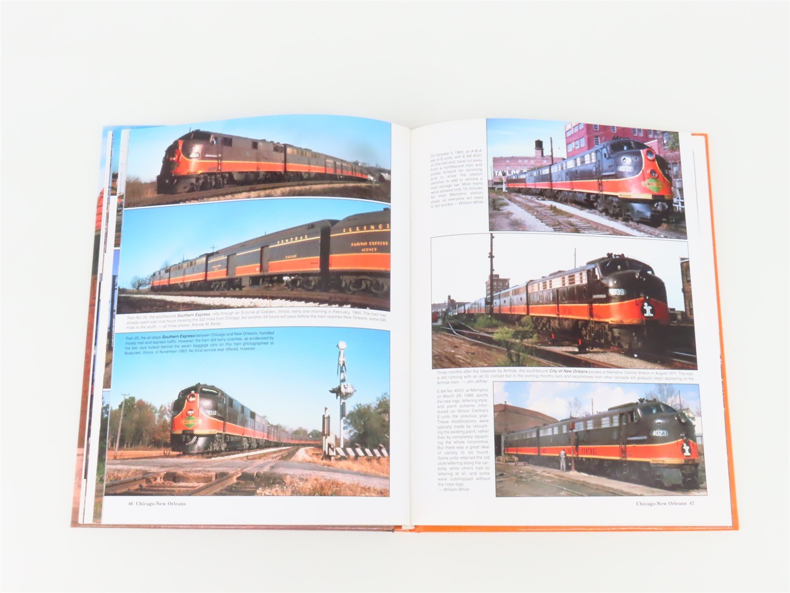 Illinois Central Color Pictorial V. One Passenger Service by Downey ©2002 HC Bk