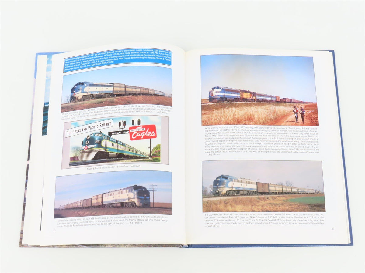 Texas &amp; Pacific Color Pictorial by Steve Allen Goen ©1997 HC Book