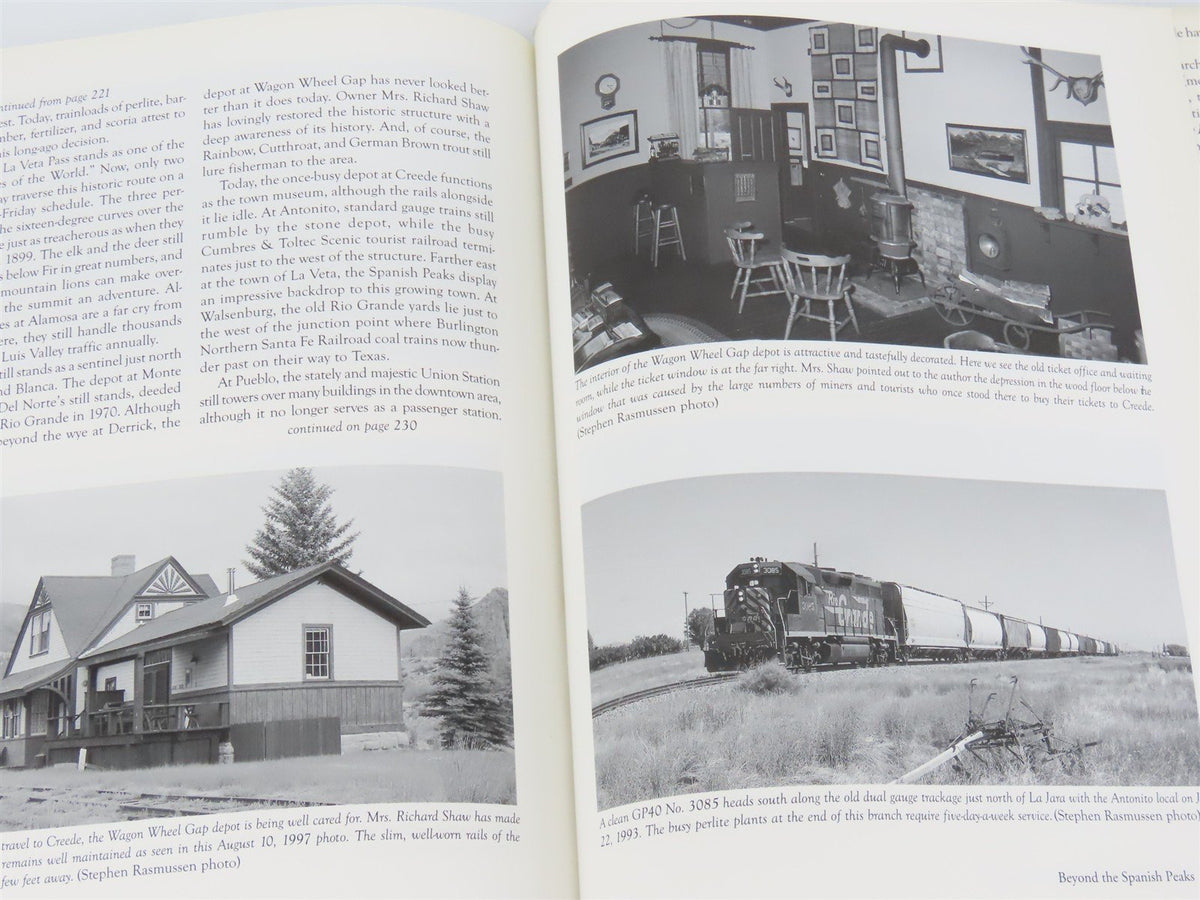 The Rio Grande&#39;s La Veta Pass Route by Stephen Rasmussen ©2000 HC Book