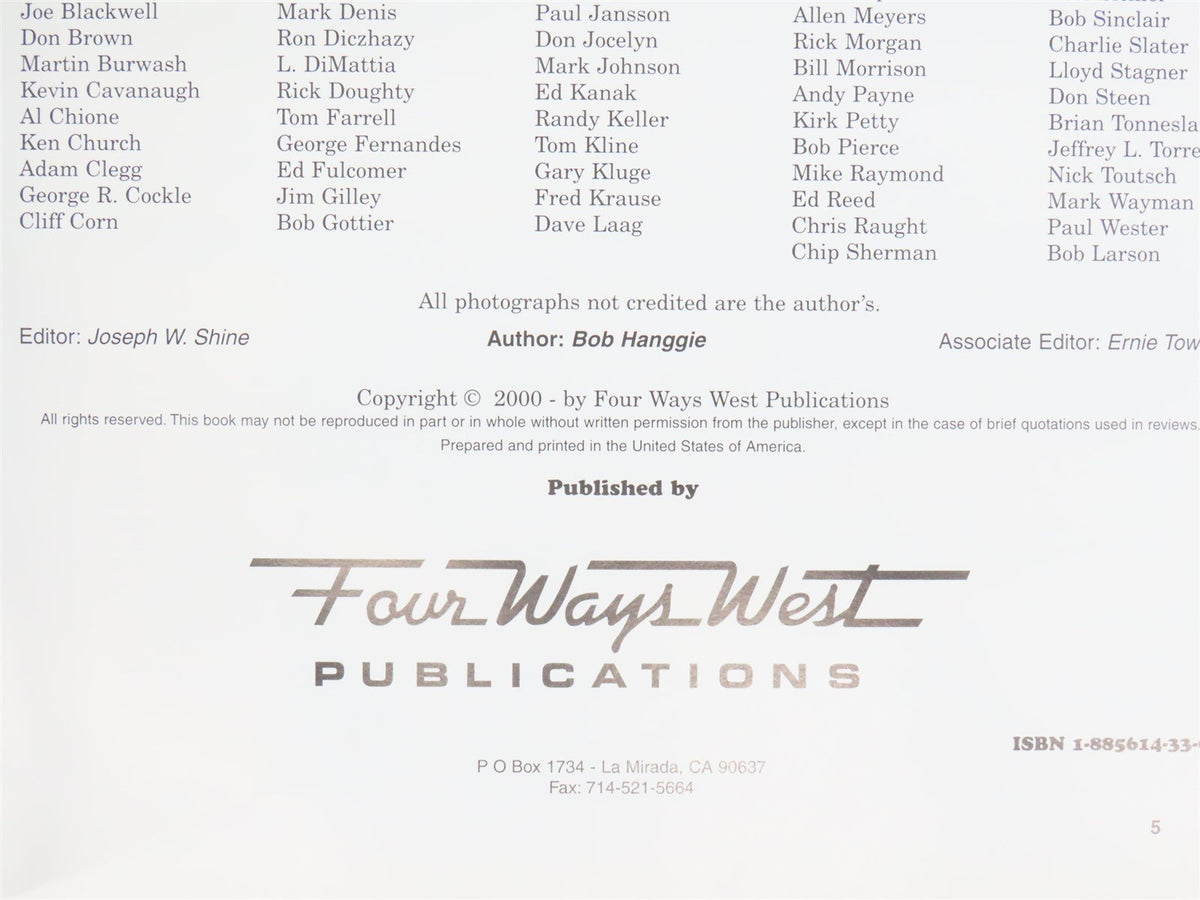 Pool Power West by Bob Hanggie ©2000 HC Book