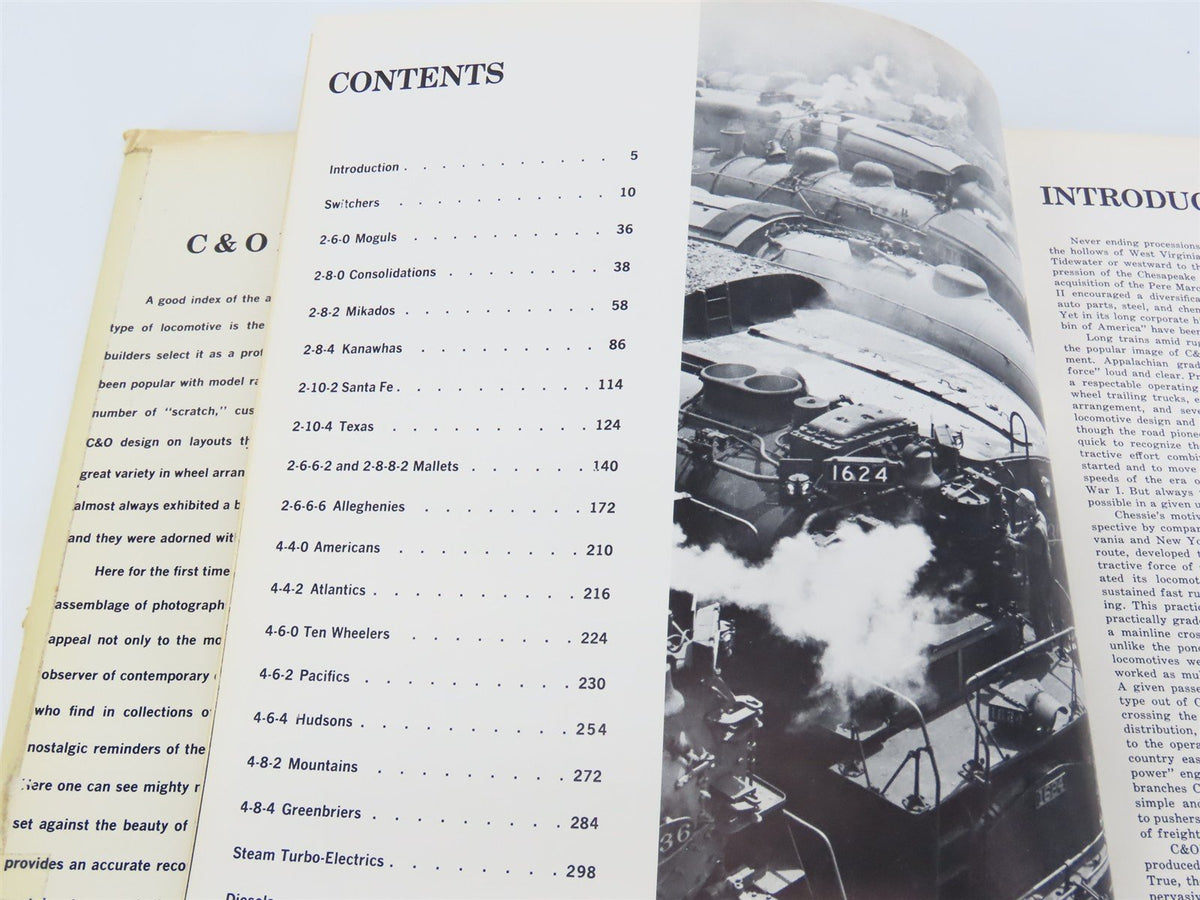 C&amp;O Power Steam And Diesel Locomotives Of The Chesapeake And Ohio 1900-1965
