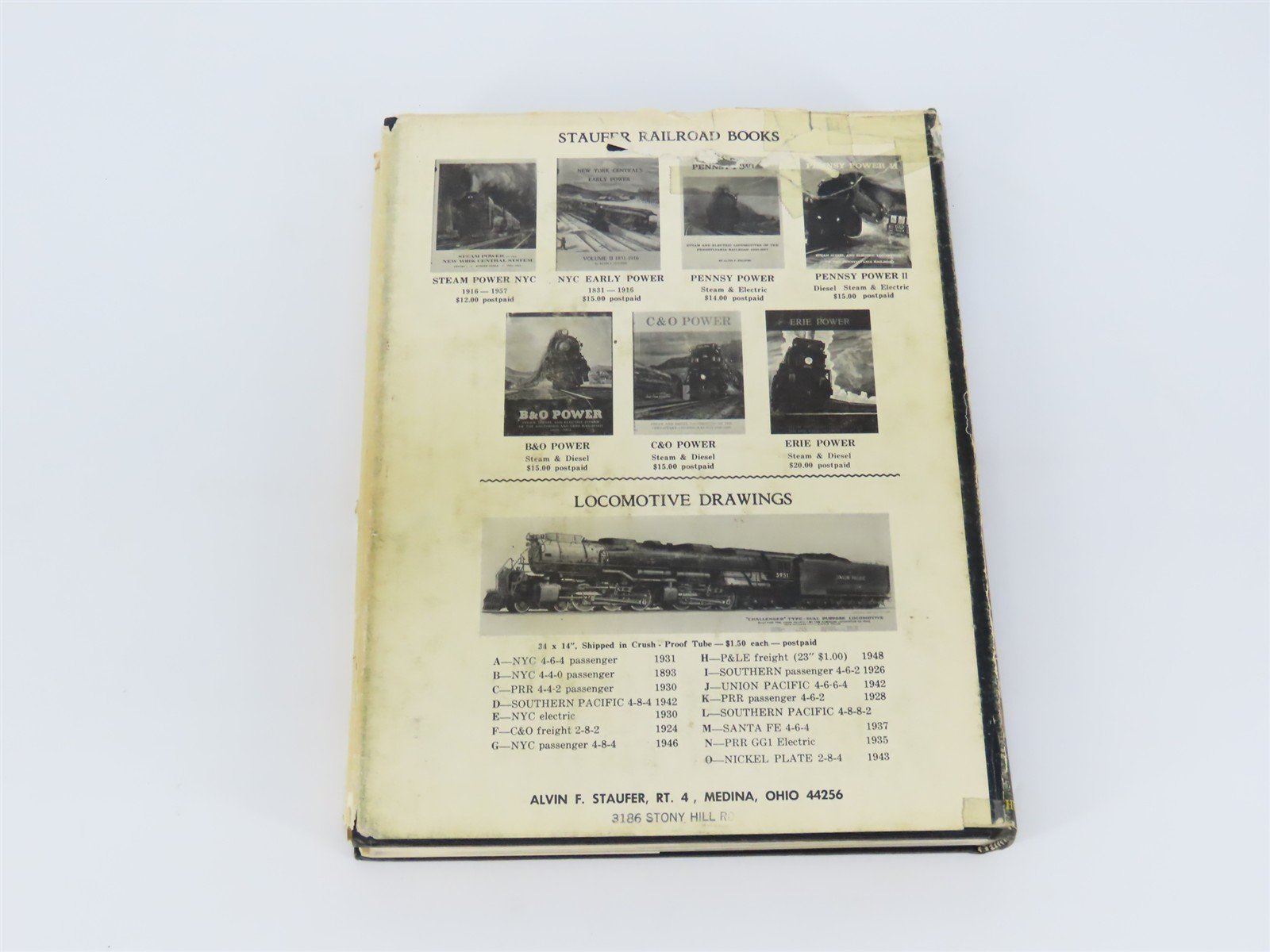 C&O Power Steam And Diesel Locomotives Of The Chesapeake And Ohio 1900-1965