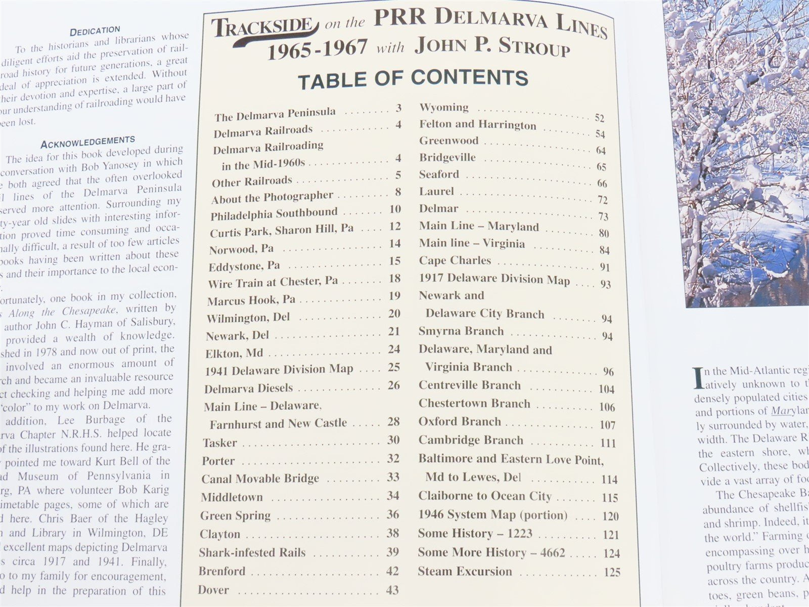 Morning Sun Trackside on the PRR Delmarva Lines by John P. Stroup ©2008 HC Book