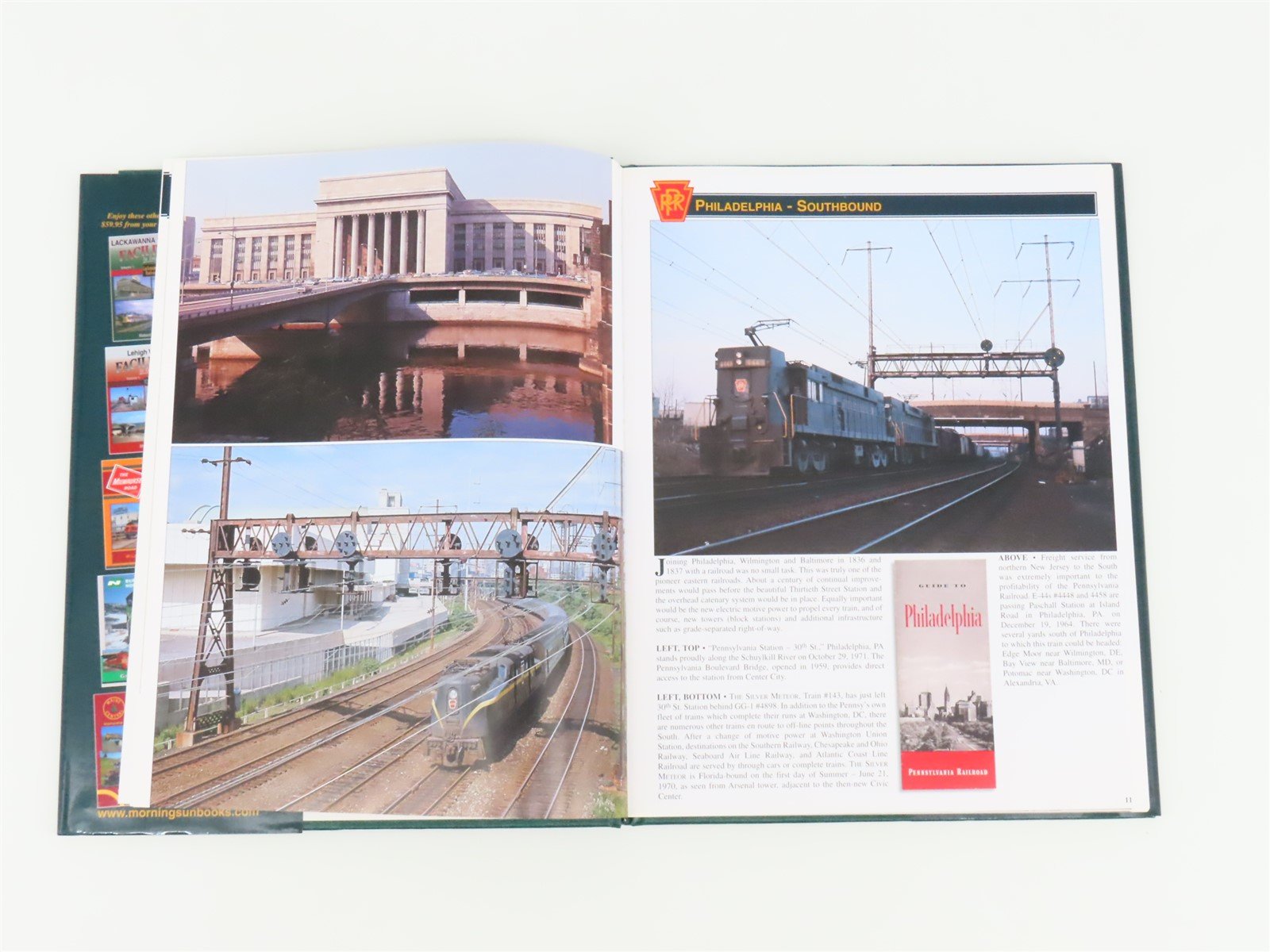 Morning Sun Trackside on the PRR Delmarva Lines by John P. Stroup ©2008 HC Book