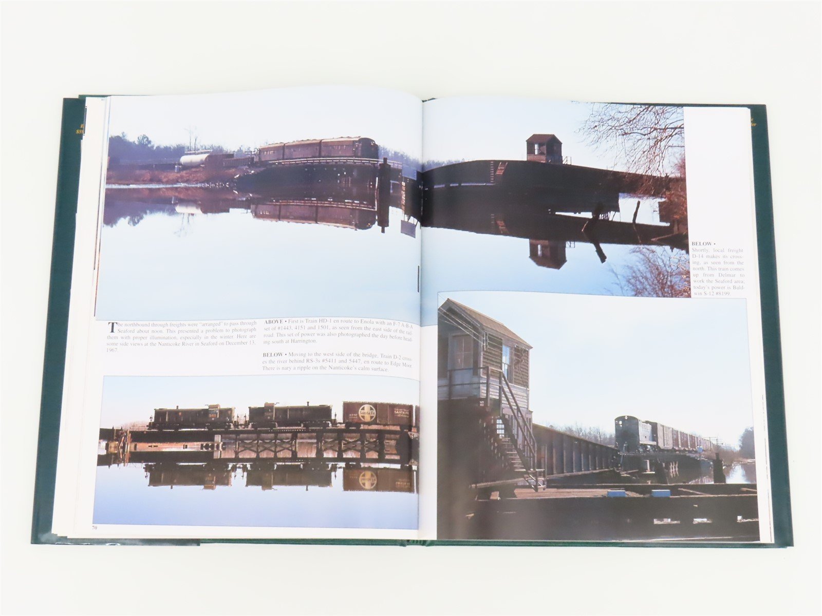 Morning Sun Trackside on the PRR Delmarva Lines by John P. Stroup ©2008 HC Book