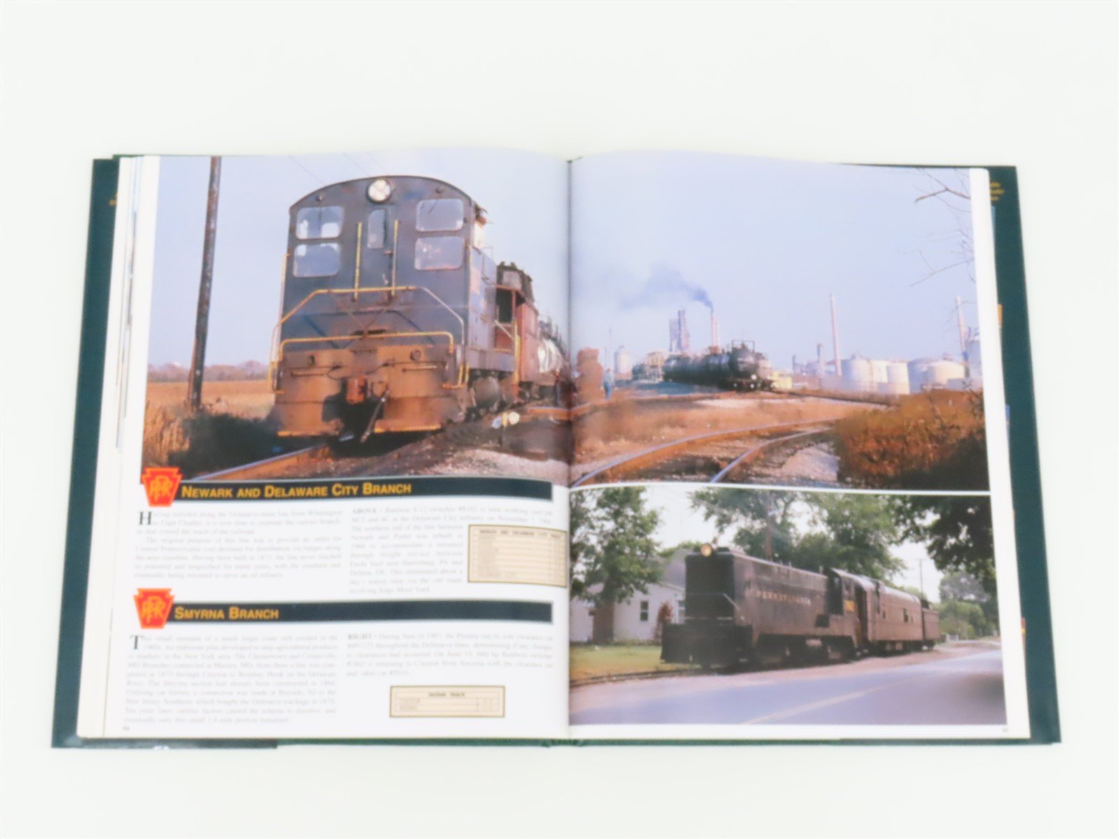 Morning Sun Trackside on the PRR Delmarva Lines by John P. Stroup ©2008 HC Book