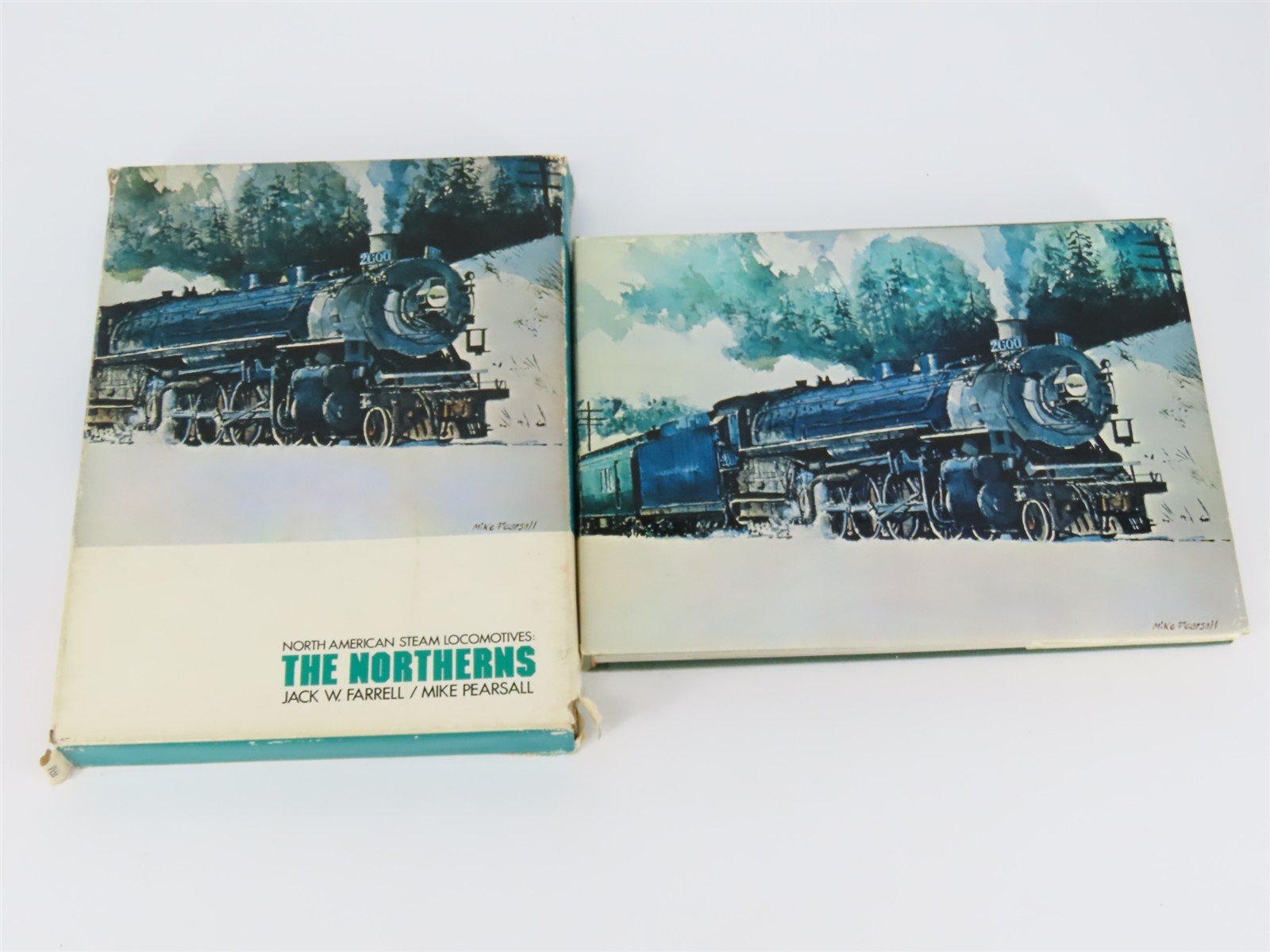 North American Steam Locomotives: The Northerns by Farrell & Pearsall ©1975 Book