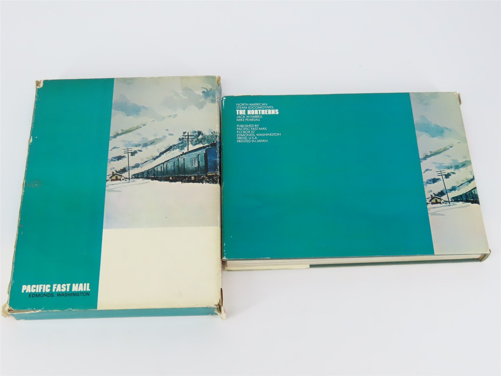 North American Steam Locomotives: The Northerns by Farrell & Pearsall ©1975 Book