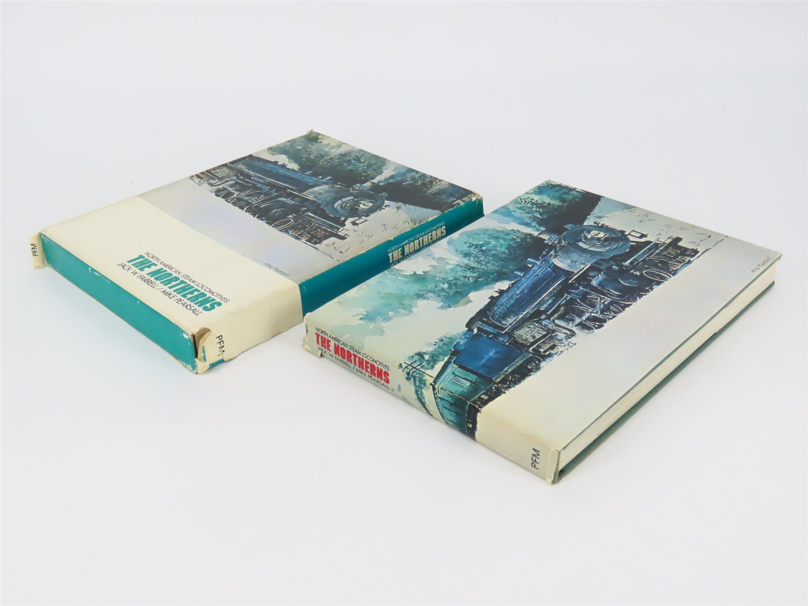 North American Steam Locomotives: The Northerns by Farrell & Pearsall ©1975 Book