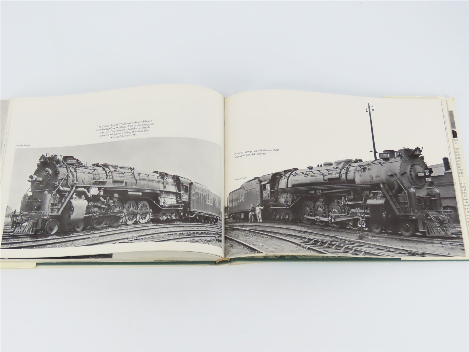 North American Steam Locomotives: The Northerns by Farrell & Pearsall ©1975 Book