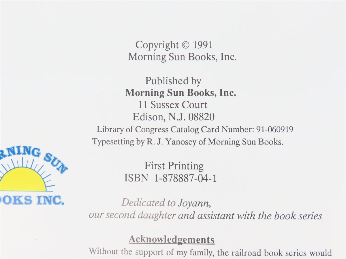 Morning Sun Books Wabash in Color by David R. Sweetland ©1991 HC Book