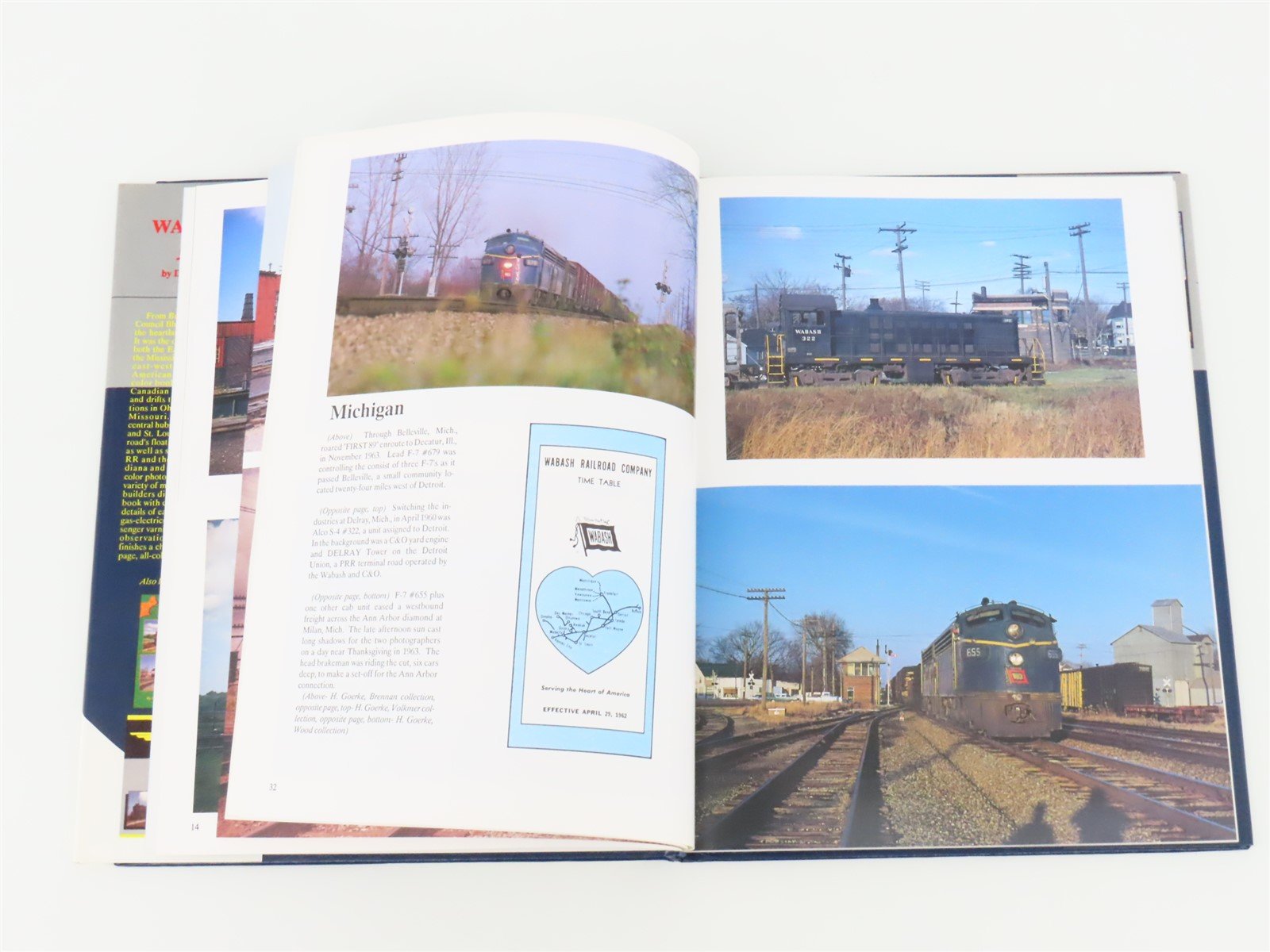 Morning Sun Books Wabash in Color by David R. Sweetland ©1991 HC Book