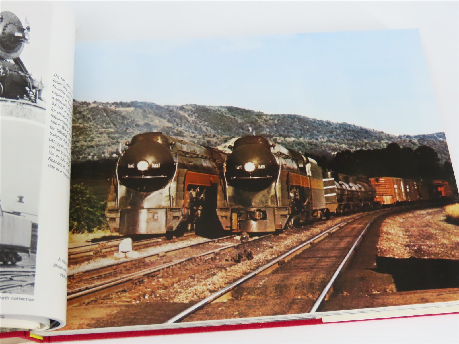 North American Steam Locomotives: The Mountains by Farrell & Pearsall ©1977 Book