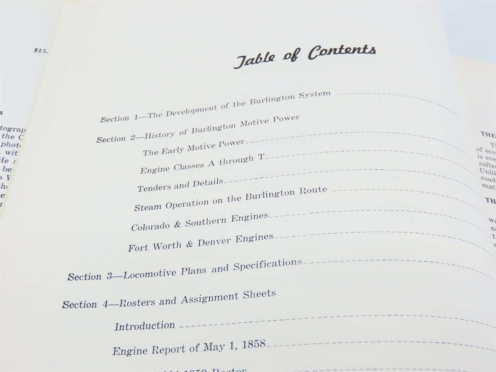 Steam Locomotives Of The Burlington Route by Corbin & Kerka ©1960 HC Book