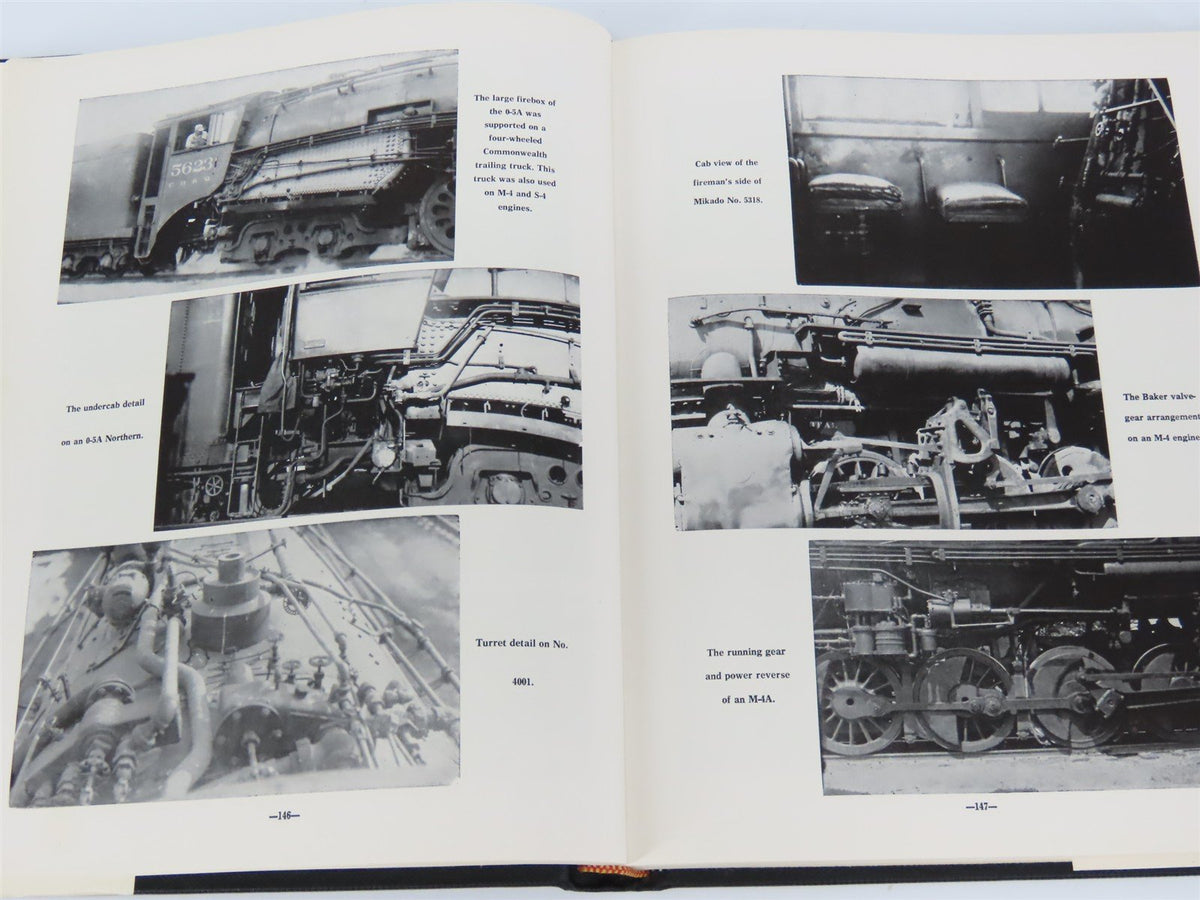 Steam Locomotives Of The Burlington Route by Corbin &amp; Kerka ©1960 HC Book