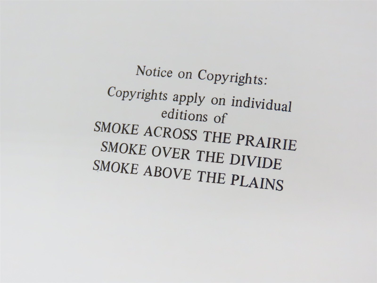 Union Pacific Steam - Eastern District by Ehernberger & Gschwind ©1975 HC Book