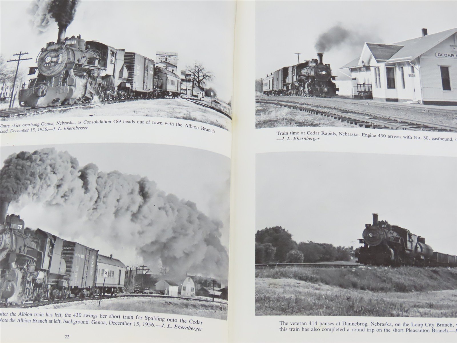 Union Pacific Steam - Eastern District by Ehernberger & Gschwind ©1975 HC Book