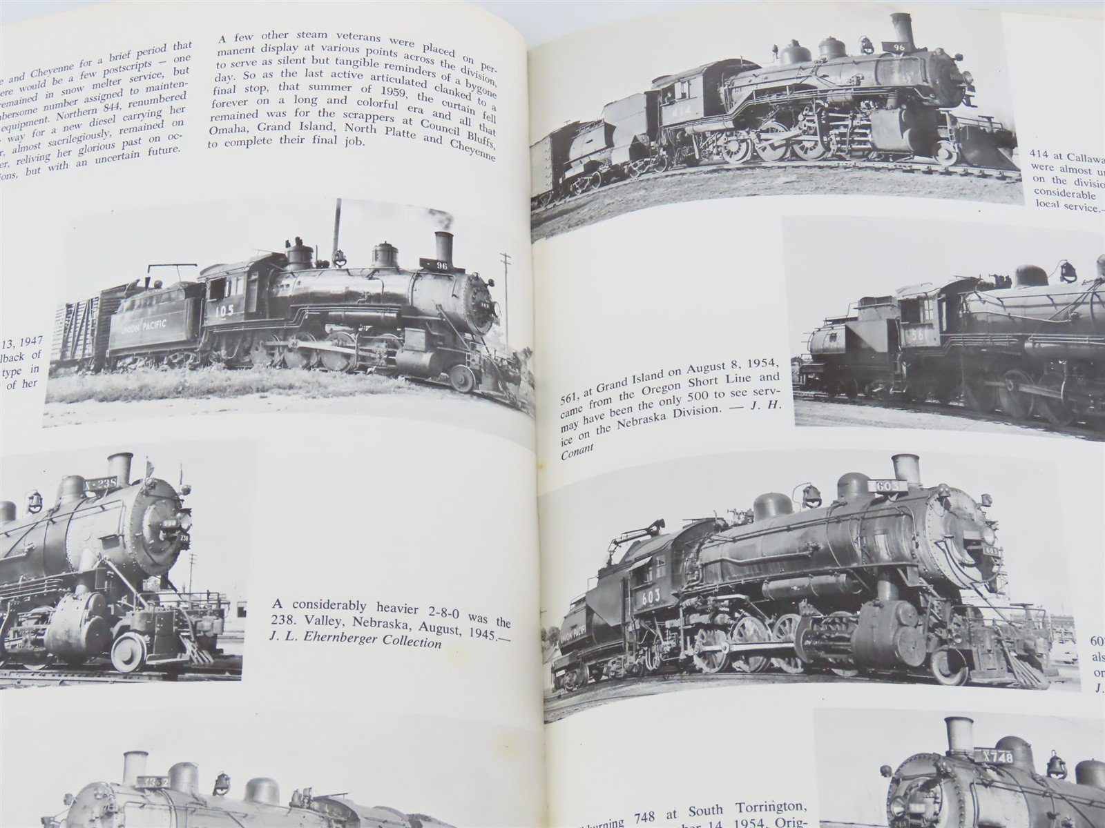 Union Pacific Steam - Eastern District by Ehernberger & Gschwind ©1975 HC Book