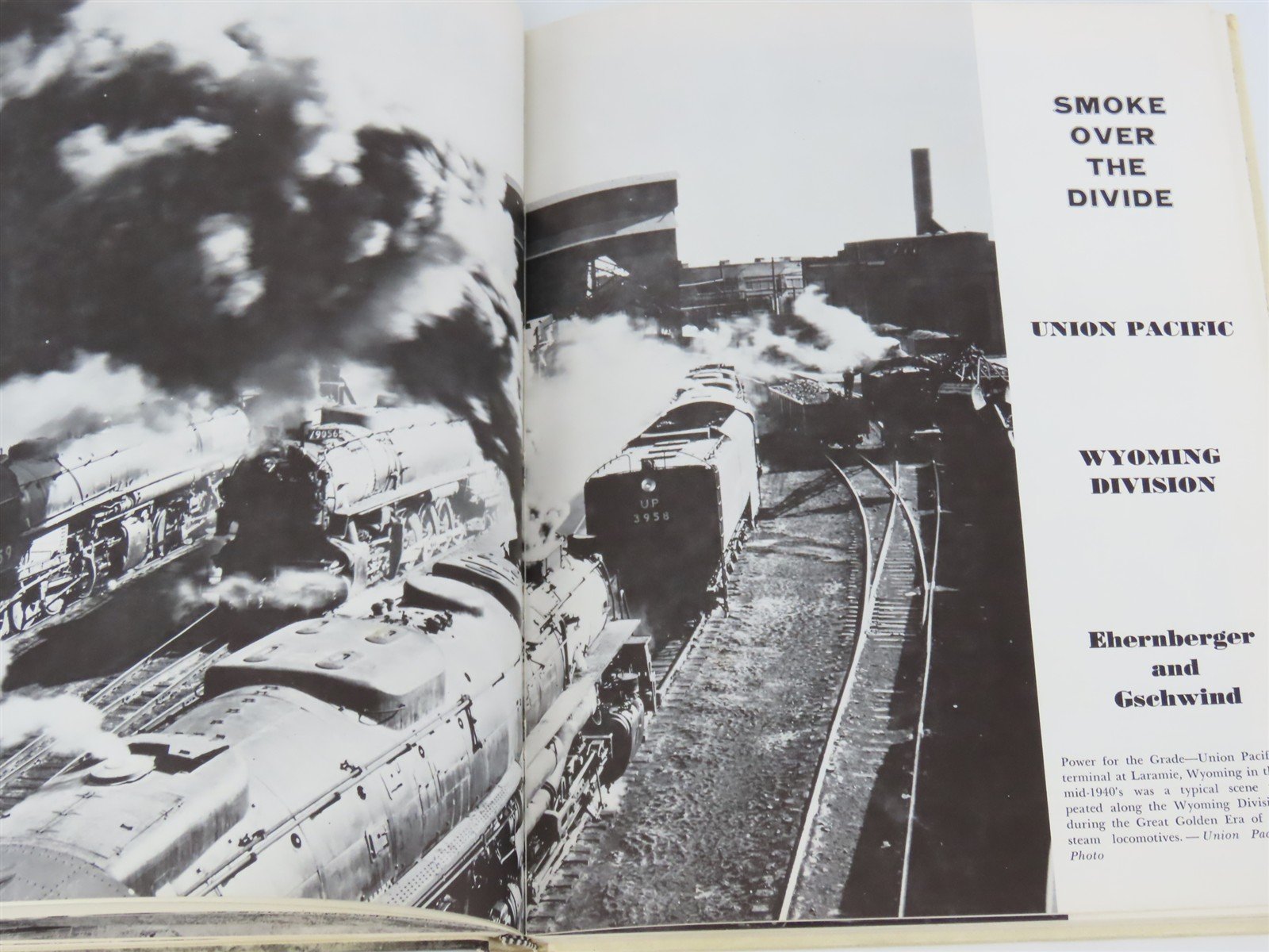 Union Pacific Steam - Eastern District by Ehernberger & Gschwind ©1975 HC Book