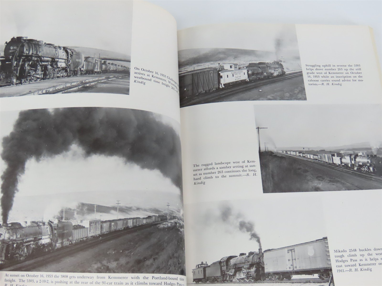 Union Pacific Steam - Northwestern District by Ehernberger & Gschwind ©1966 HC