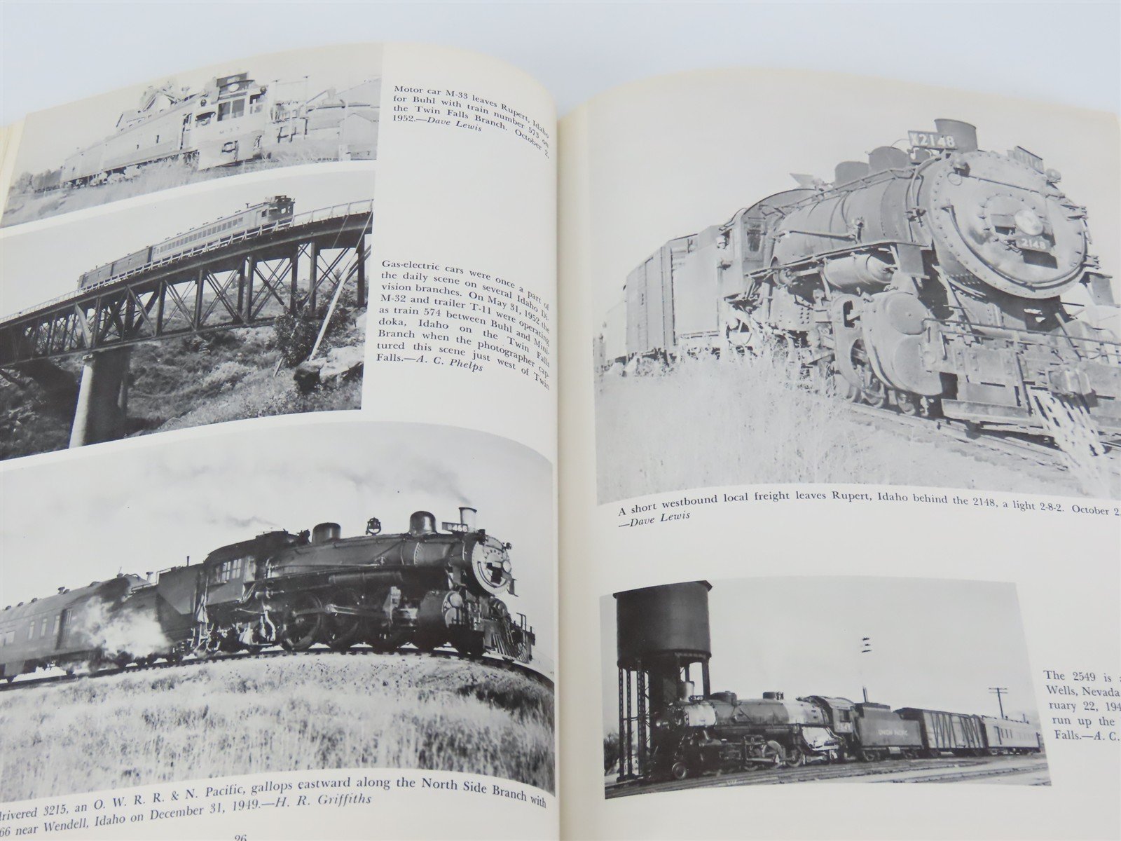 Union Pacific Steam - Northwestern District by Ehernberger & Gschwind ©1966 HC
