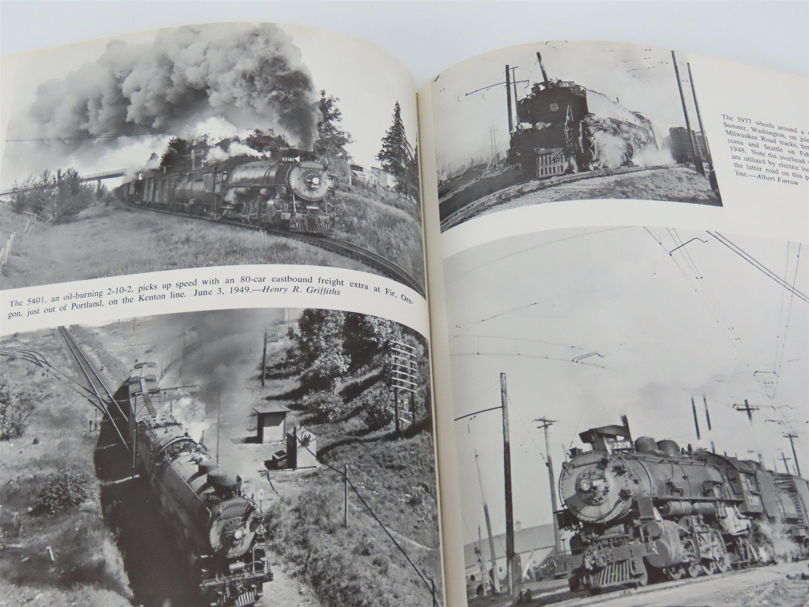 Union Pacific Steam - Northwestern District by Ehernberger & Gschwind ©1966 HC