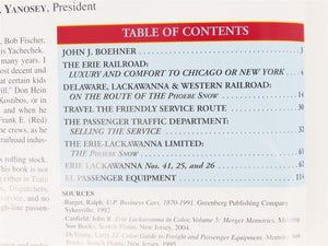 Morning Sun Erie Lackawanna Through Passenger Service Vol. 1: 1960-1965 HC Book