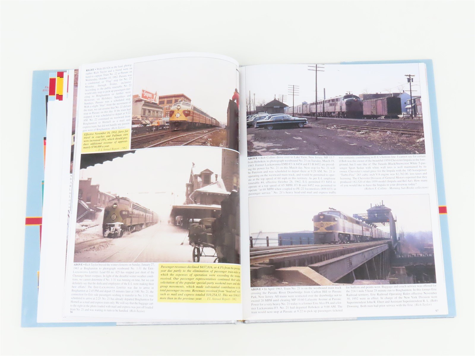 Morning Sun Erie Lackawanna Through Passenger Service Vol. 1: 1960-1965 HC Book