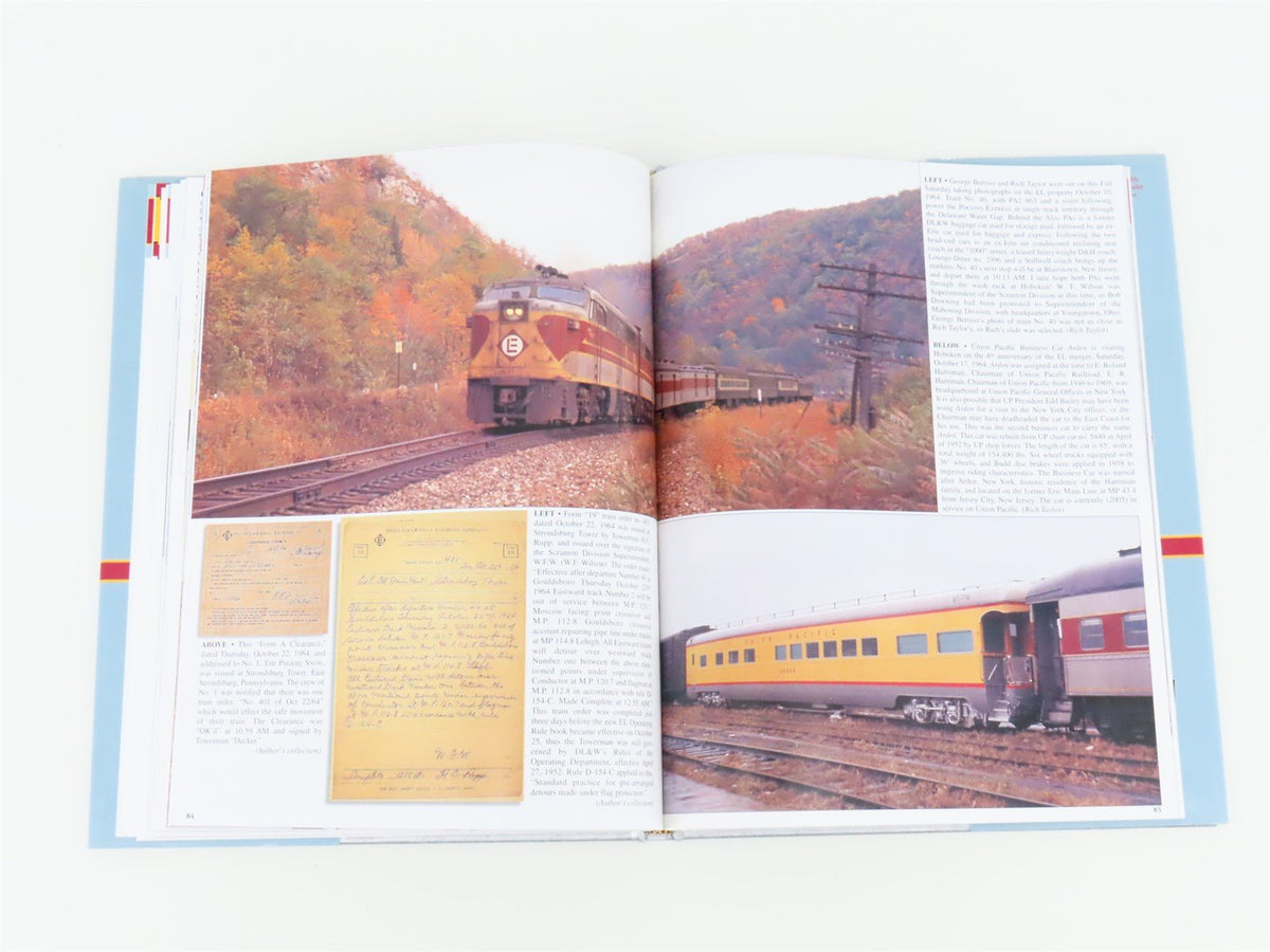 Morning Sun Erie Lackawanna Through Passenger Service Vol. 1: 1960-1965 HC Book