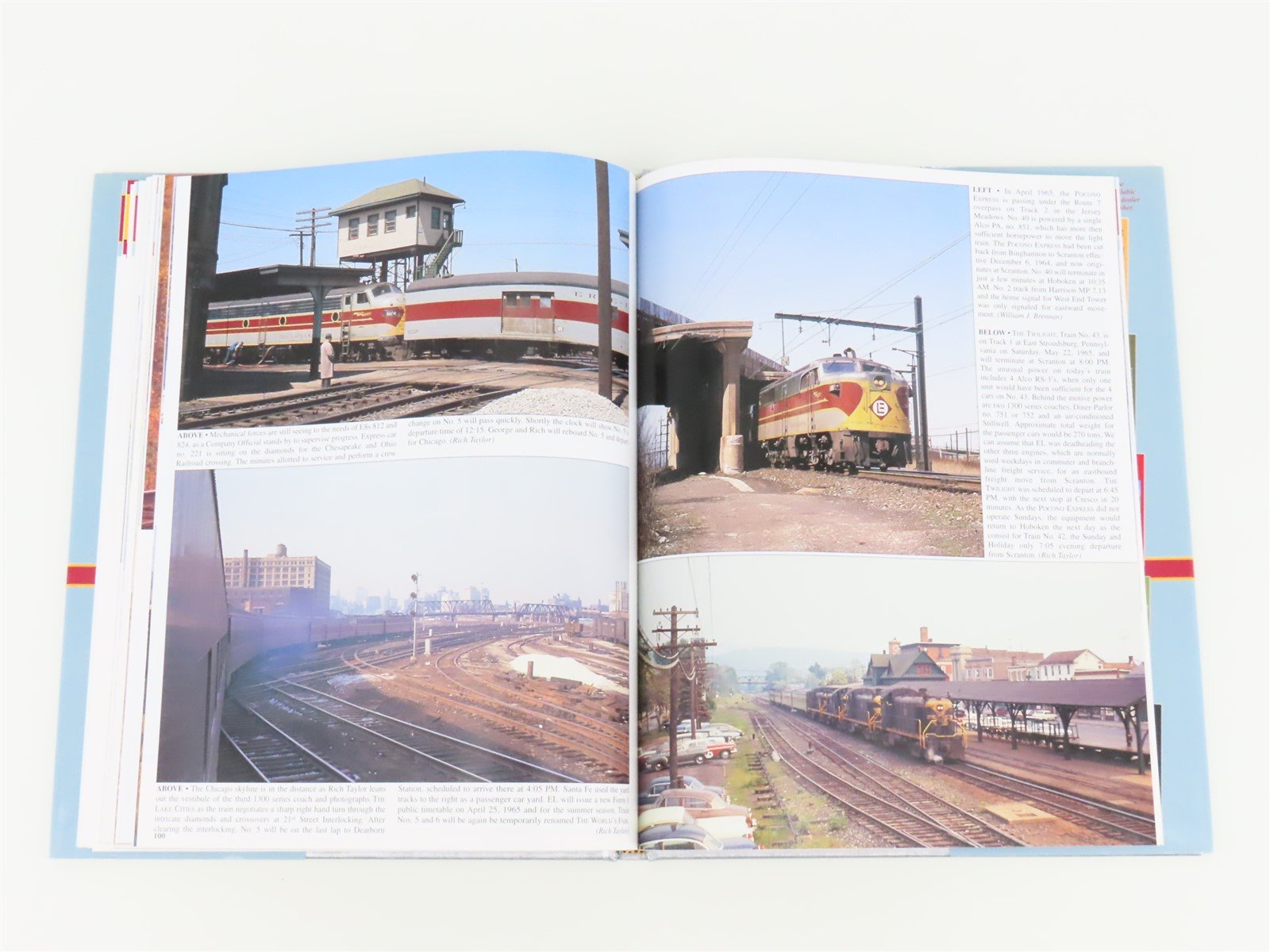 Morning Sun Erie Lackawanna Through Passenger Service Vol. 1: 1960-1965 HC Book