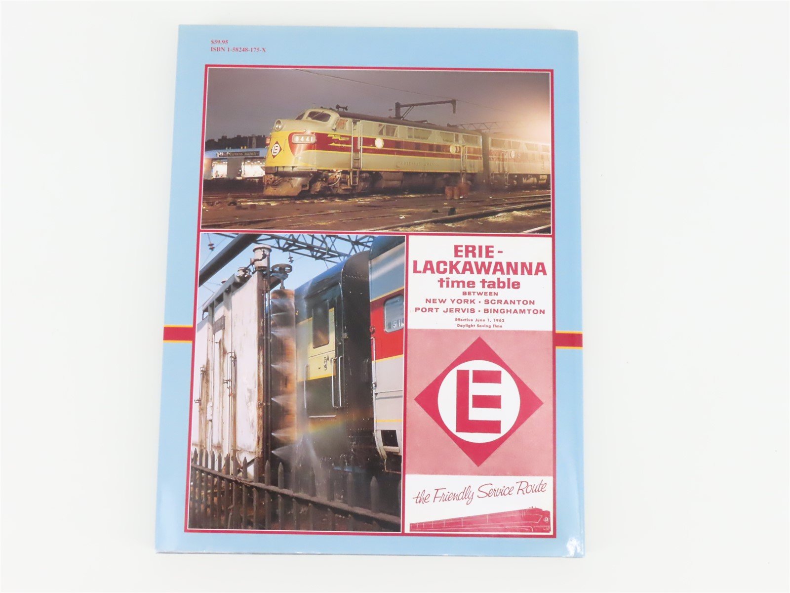 Morning Sun Erie Lackawanna Through Passenger Service Vol. 1: 1960-1965 HC Book