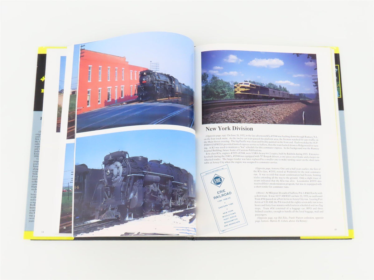 Morning Sun Books Erie Railroad in Color by David R. Sweetland ©1991 HC Book