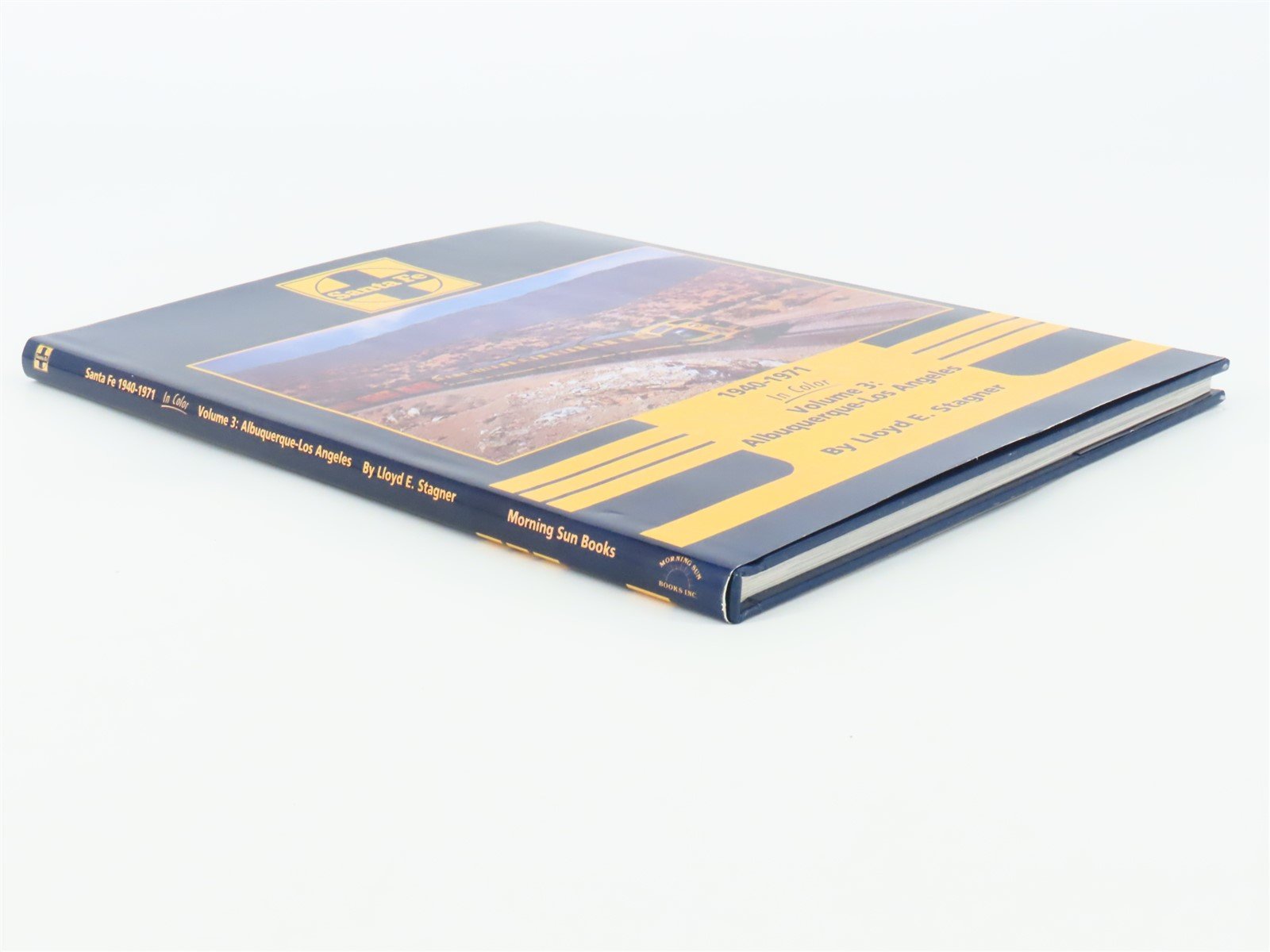 Morning Sun Books Santa Fe 1940-1971 In Color V. 3 Albuquerque-Los Angeles HC Bk